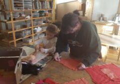 beth and rachael artroom YB
